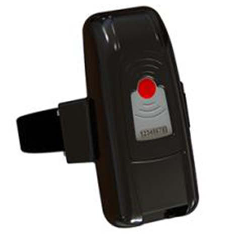 Early generation portable GPS offender tracker device from NIJ market survey