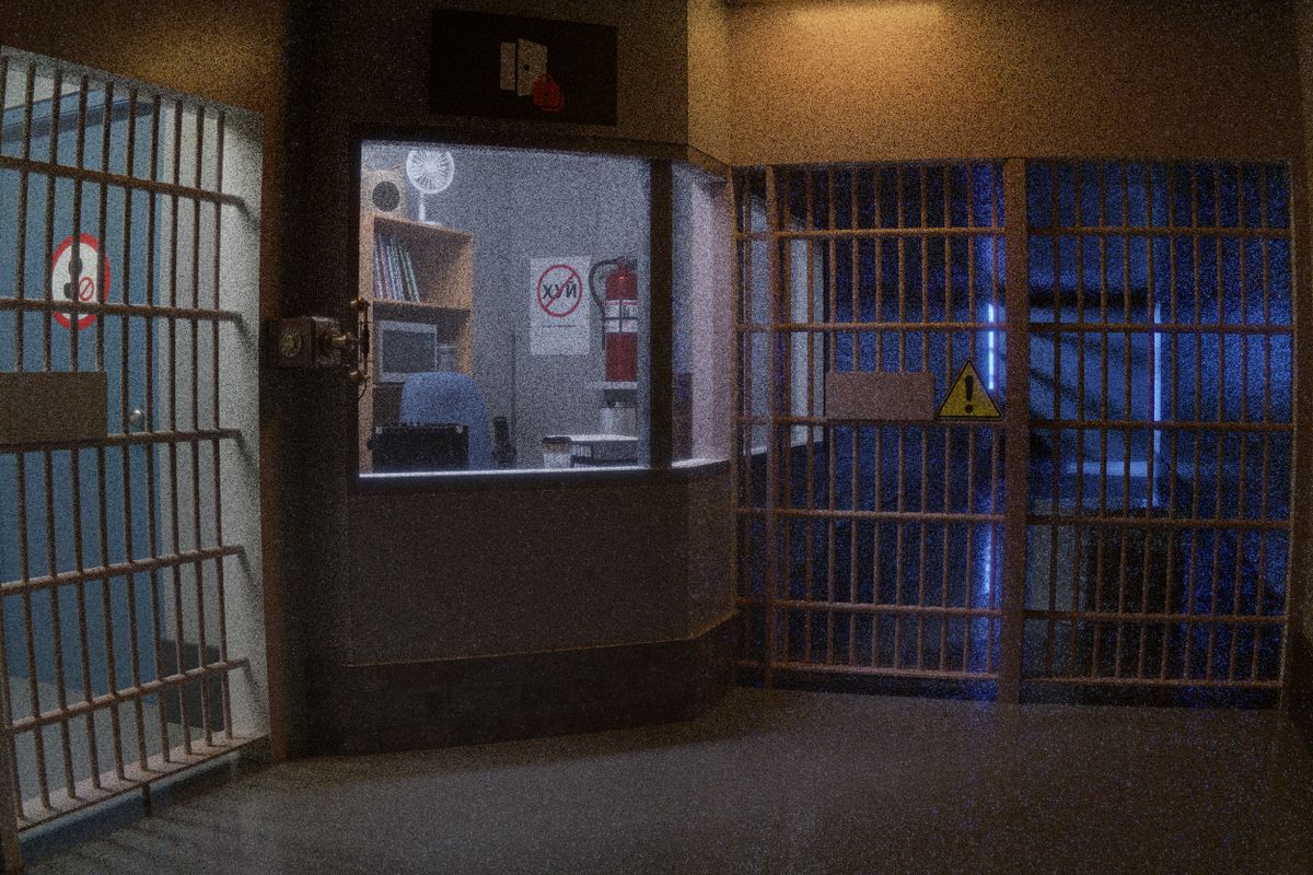 Smart prison cell with digital security monitoring technology - intelligent surveillance system for correctional facility management